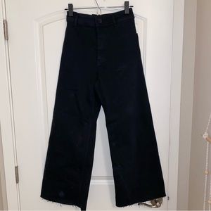 Zara Marine Straight black jeans